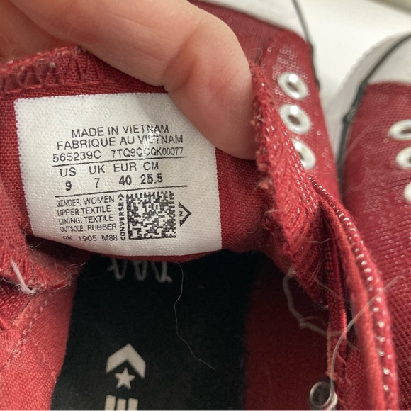 CONVERSE Chuck Taylor All Star Final Frontier Sneakers Back Alley Brick 9 - Picture 9 of 14